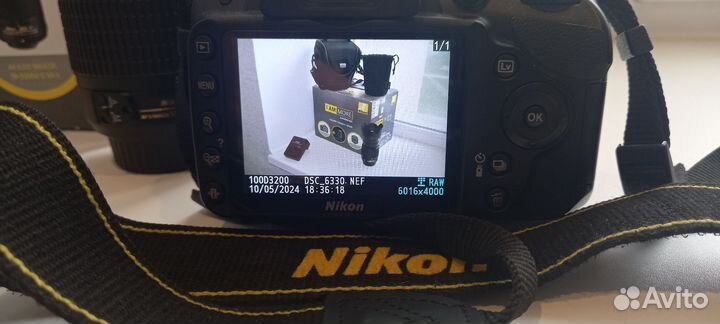 Зеркальный фотоаппарат nikon d3200