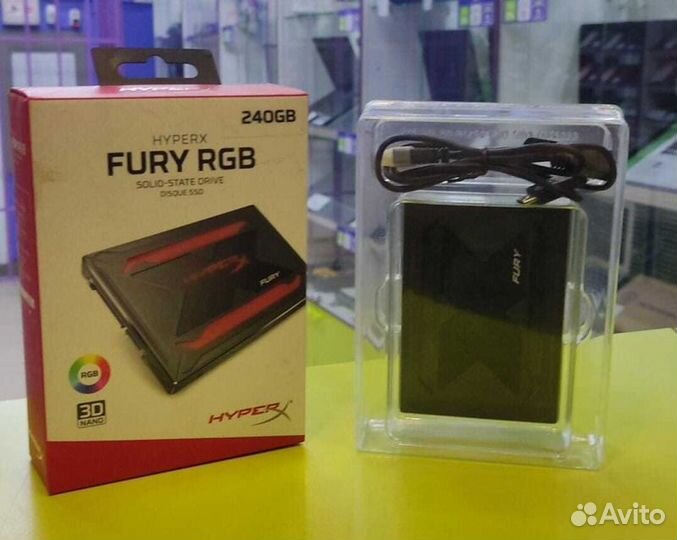 HyperX fury RGB SSD 240 gb