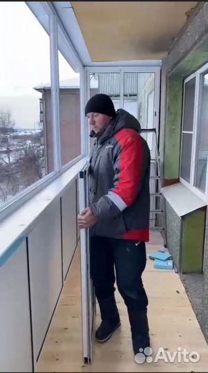 Остекление балконов / Лоджий
