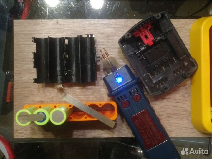 Ремонт литиевых аккумуляторов