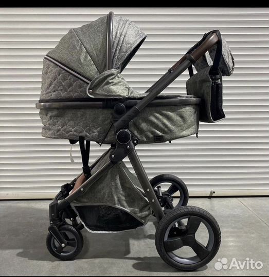 Коляска люкс мом утеплённая