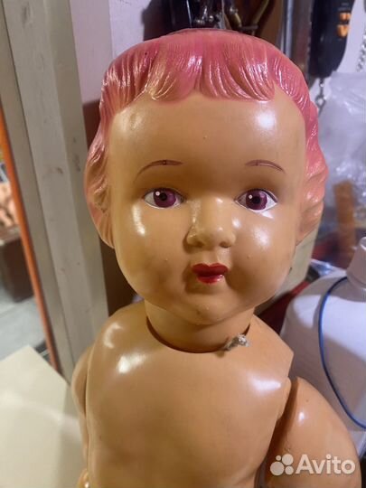 Кукла целулоид Котовский завод