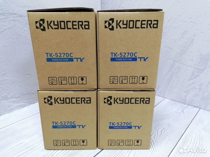 Картриджи оригинальные Kyocera TK-5270C