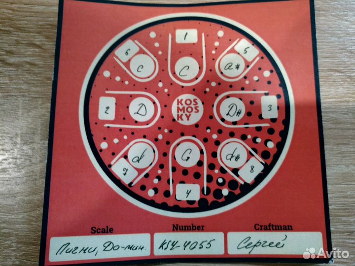 Глюкофон Kosmosky 22см Pygmy Cm