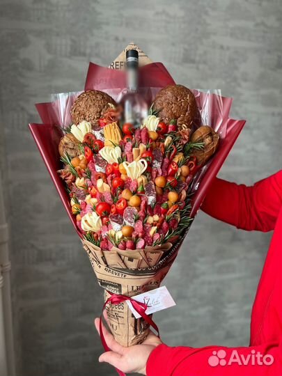 Мужские букеты съедобные