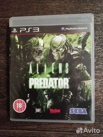 Aliens vs Predator Диск для PS3