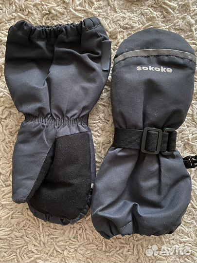 Варежки крагги зима