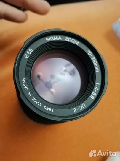Объектив sigma 70-210мм 4 - 5.6canon ef