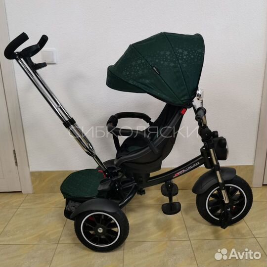 Велосипед трехколесный skillmax 5199 зелёный