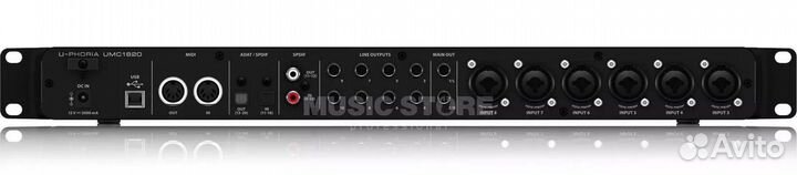 Аудиоинтерфейс Behringer UMC1820 U-phoria