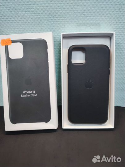 Кожаный чехол iPhone 11