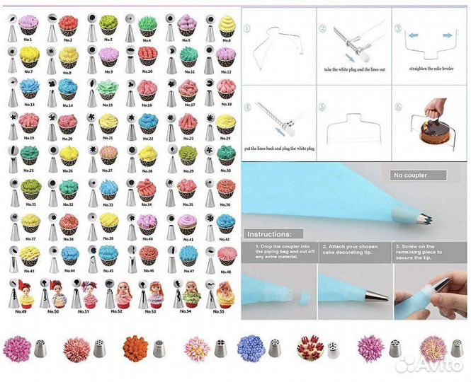 Тортовница, Набор для кондитера