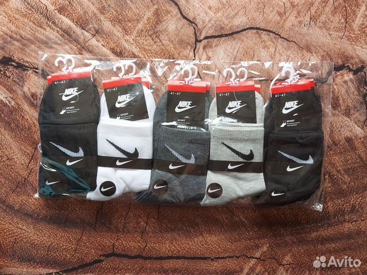 Носки Nike Fila Puma Reebok