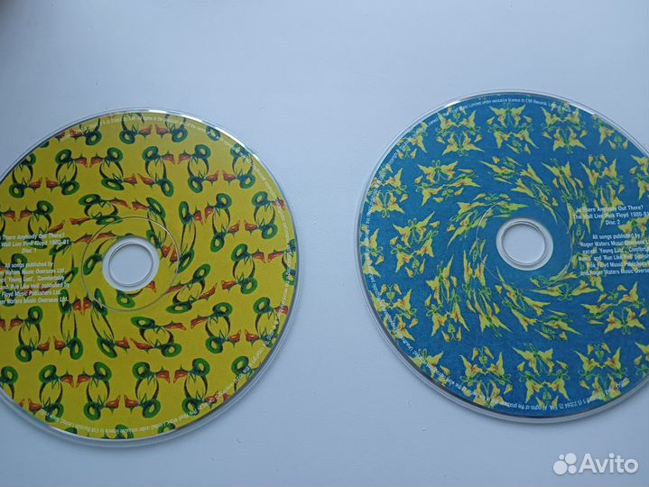 Музыкальные cd диски pink floyd