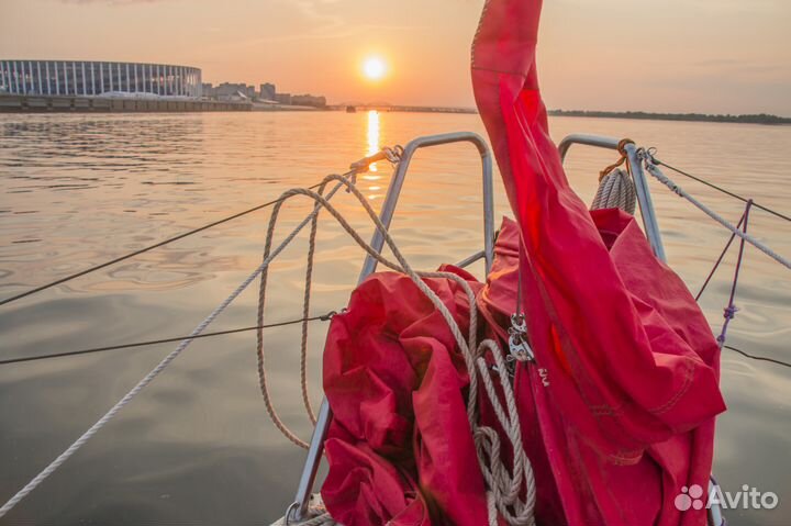 Тренировки на яхте с алым парусом