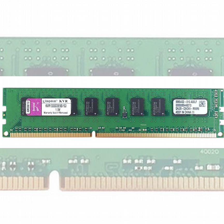 [KVR1333D3E9S/1GI] Оперативная Память Kingston Ddr2 Kvr1333d3e9s/1gi