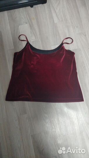 Бархатный топ