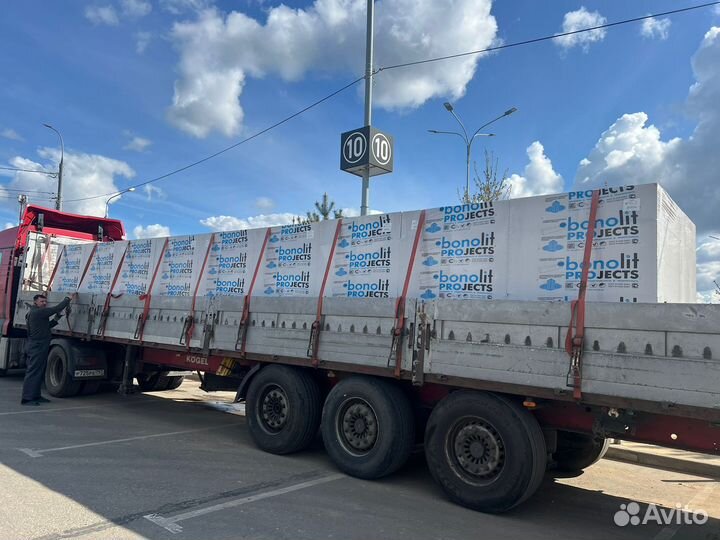 Газобетонный блок 600х400х250