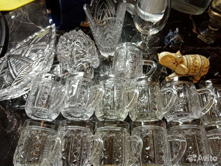 Рюмки хрусталь СССР