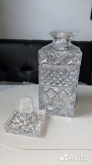 Графин Штоф Хрусталь Богемия
