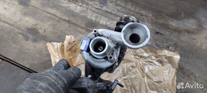 Турбина с выпускным колектором transporter t5