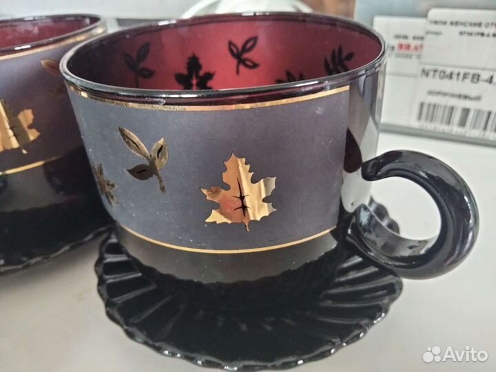 Чайный сервиз 4 пары