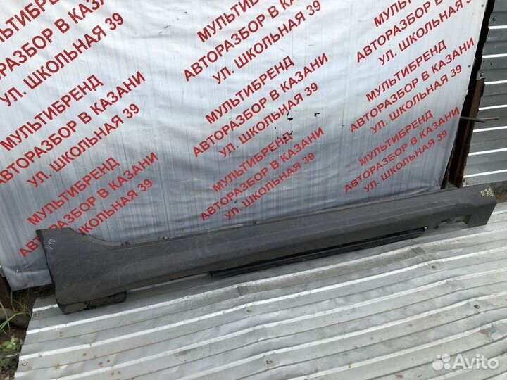 Накладка порога правая Вольво V40 2 Cross Country