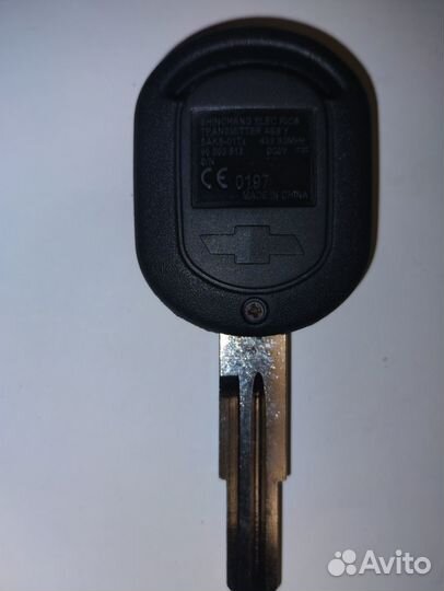 Ключ зажигания Chevrolet Оригинал