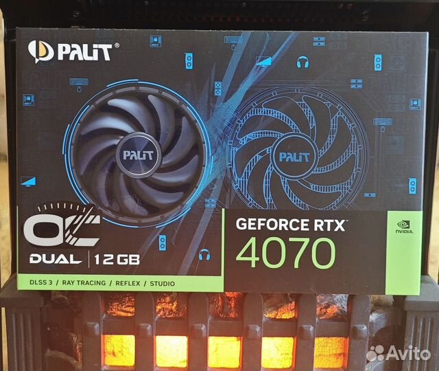Видеокарта rtx 4070 12gb
