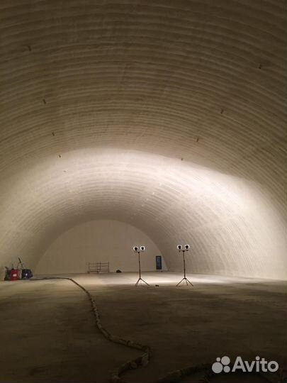 Утепление ангара пенополиуретаном ППУ напыление