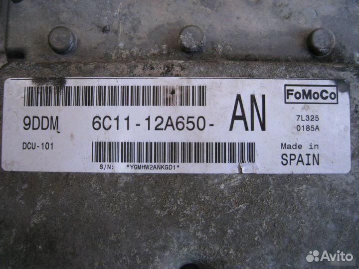 Блок управления электронный эбу Ford Transit 6 Tt9