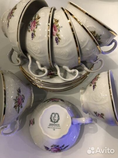 Набор чайный Бернадотте. Чехия