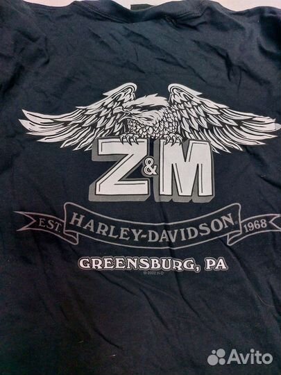 Harley davidson лонгслив xxl