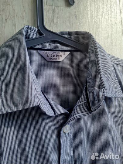 Школьные рубашки для мальчика 140