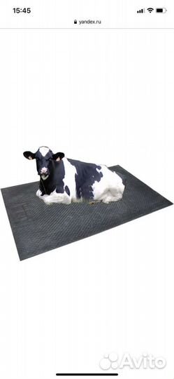 Резиновые маты для крс