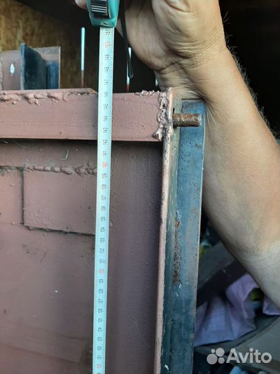 Ворота гаражные металлические