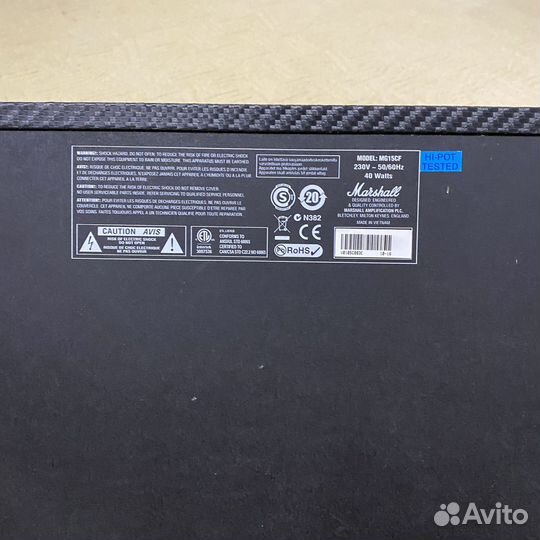 Комбоусилитель marshall mg15
