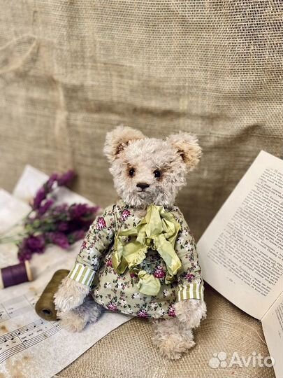 Мишка-тедди ручной работы
