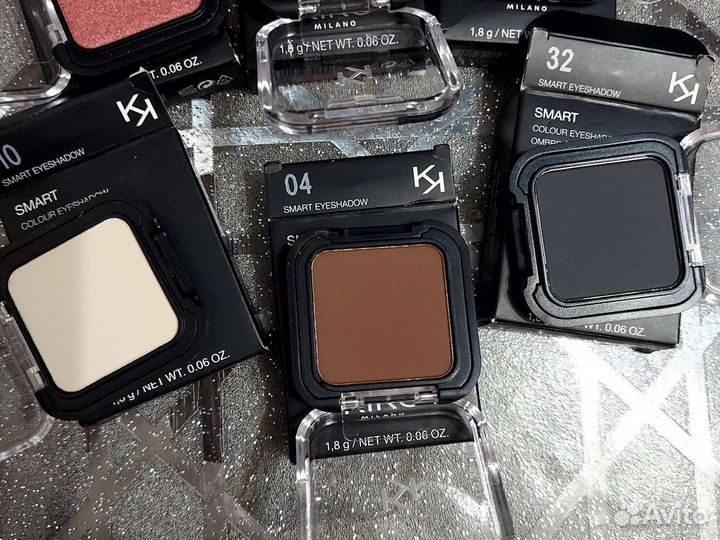 Kiko smart colour eyeshadowтени насыщенного цвета