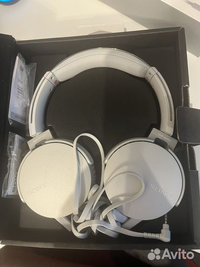Наушники sony mdr-xb550ap