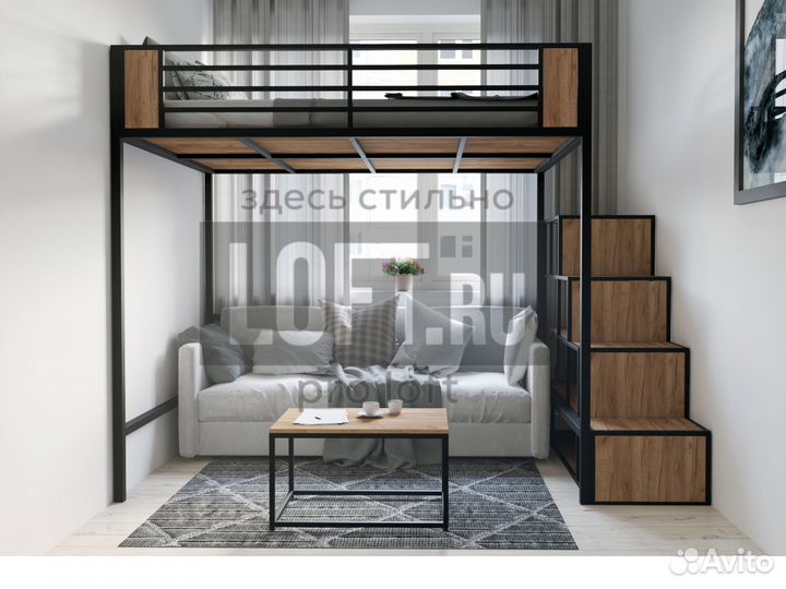 Кровать чердак 