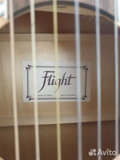 Акустическая гитара Flight F-230C NA