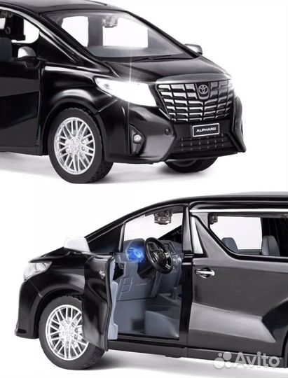 Toyota alphard моделька