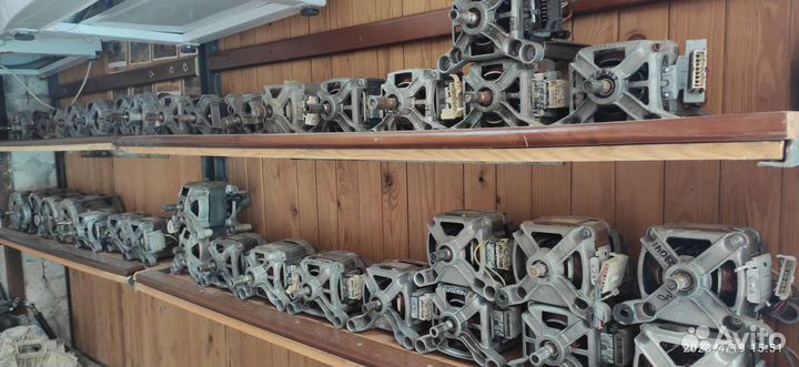 Двигатель от стиральной машины бу