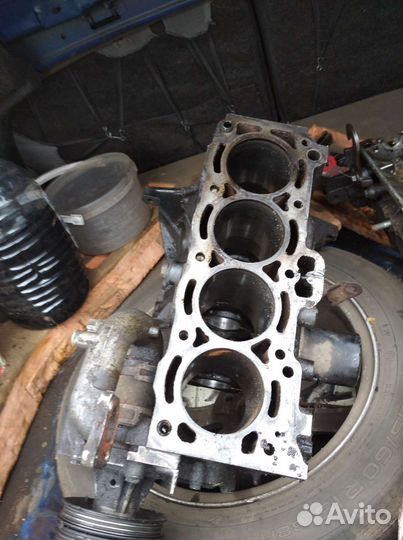 Блок двигателя geely mk