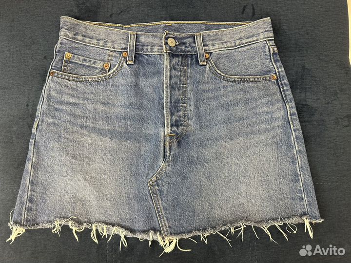 Юбка джинсовая levis 28