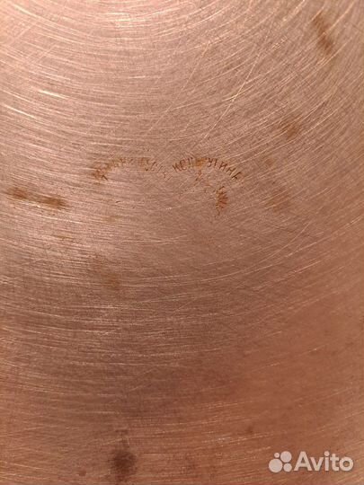 Поднос латунный 19 век