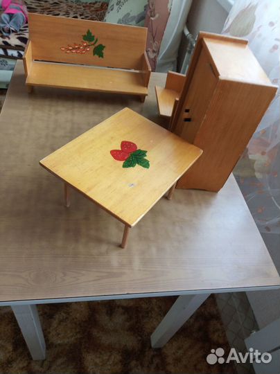 Кукольная мебель СССР