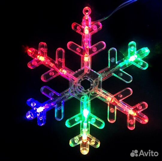 Гирлянда снежинки