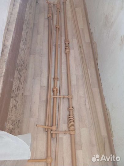 Карнизы для штор двухрядные бу